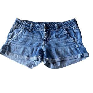 American Eagle Stretch Womens Jean Shorts Size‎ 6
